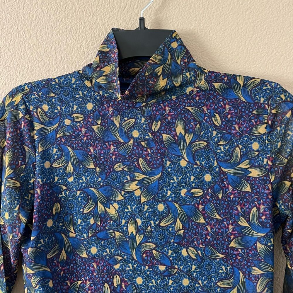 Anthropologie Gauzy Lined Turtleneck Top - Picture 7 of 10